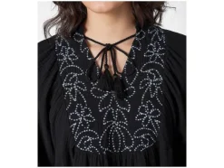 Vestido de muselina para mujer, de puro algodón.
