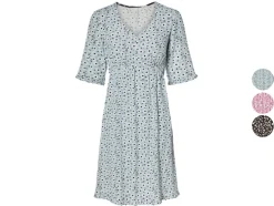 Vestido de premamá con cintura elástica.
