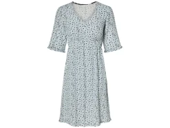 Vestido de premamá con cintura elástica.