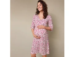 Vestido de premamá con cintura elástica.