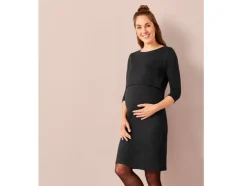 Vestido de premamá para mujer con manga 3/4, corte informal.