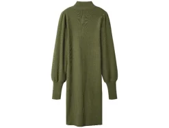 Vestido de punto acanalado de mujer