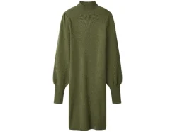 Vestido de punto acanalado de mujer