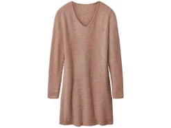 Vestido de punto de canalé para mujer