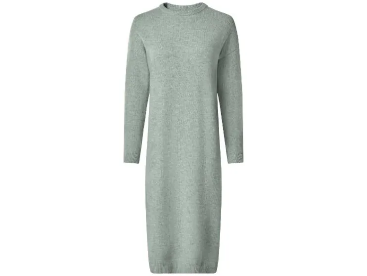 Vestido de punto fino de mujer