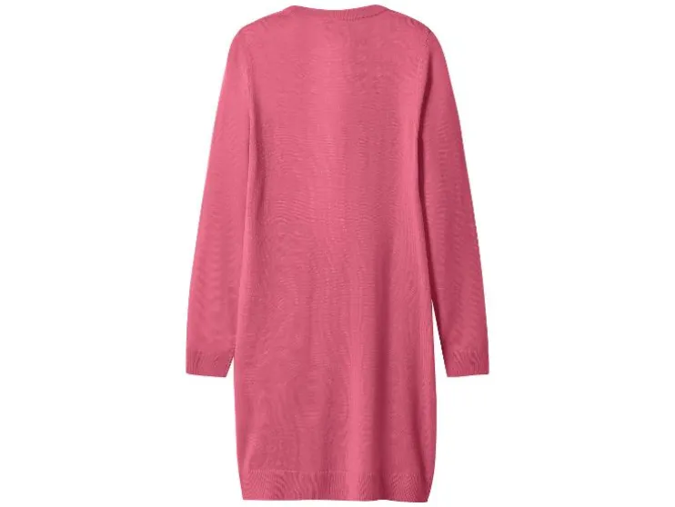 Vestido de punto fino navideño para mujer