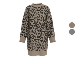 Vestido de punto jacquard para mujer