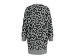 Vestido de punto jacquard para mujer