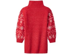 Vestido de punto navideño infantil