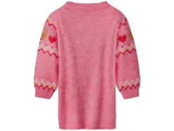 Vestido de punto navideño infantil