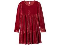 Vestido de terciopelo para niños