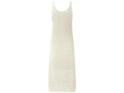 Vestido midi de ganchillo para mujer