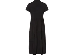 Vestido túnica de mujer con cordones decorativos.