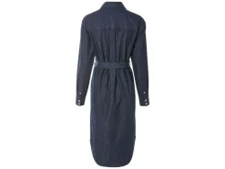 Vestido vaquero de mujer de estilo camisa en tendencia