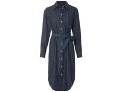 Vestido vaquero de mujer de estilo camisa en tendencia