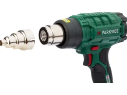 20 V Pistola de aire caliente recargable »PHLGA 20-Li B1«, con accesorios, sin batería ni cargador.