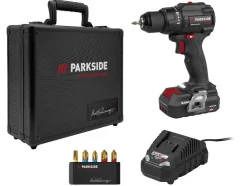 20V Weltrekord Taladro atornillador recargable »PPABSS 20 Li A1 - Arnold Schwarzenegger«, con batería y cargador.