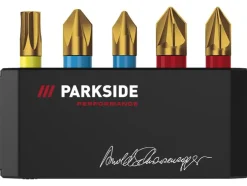 20V Weltrekord Taladro atornillador recargable »PPABSS 20 Li A1 - Arnold Schwarzenegger«, con batería y cargador.