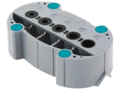 Wolfcraft Casquillos metálicos para taladros Ø 4, 5, 6, 8, 10 mm