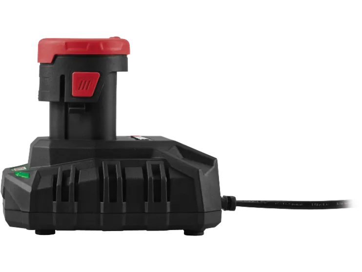 2x 12V / 2Ah Batería »PAPK 12 A4« y 1x 2,4A Cargador »PLGK 12 A3«.