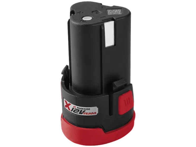 2x 12V / 2Ah Batería »PAPK 12 A4« y 1x 2,4A Cargador »PLGK 12 A3«.