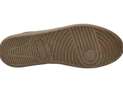 Zapatillas de hombre con piel
