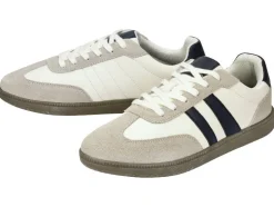 Zapatillas de hombre con piel