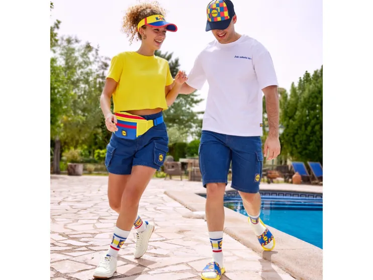 Zapatillas de mujer con motivo de Lidl
