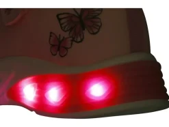 Zapatos infantiles con luz, con efecto luminoso.
