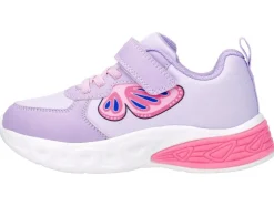 Zapatos infantiles con luz, con efecto luminoso.